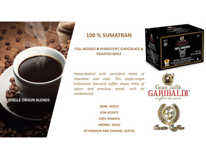 Caffè Garibaldi's Single Serve Recyclable Coffee Pods for Keurig K-Cup Brewers