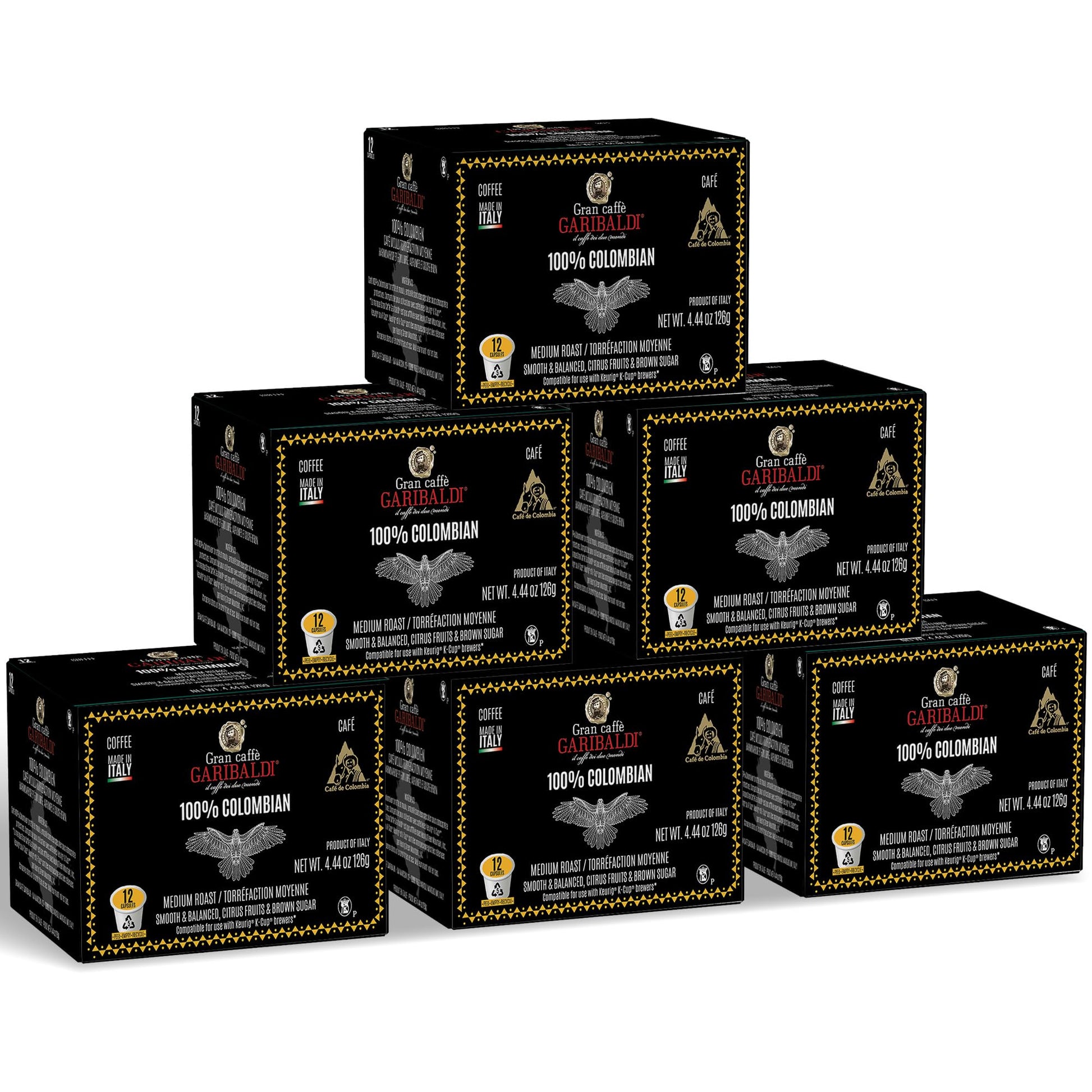Conte Coffee Colombian Medium Roast Pods 100% Arabica Conte Coffee Colombian Medium Roast Pods 100% Arabica