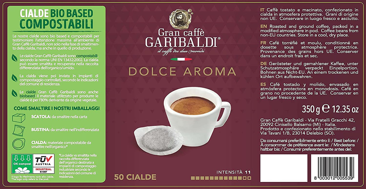 Dolce Aroma ESE Compostable Espresso Pods